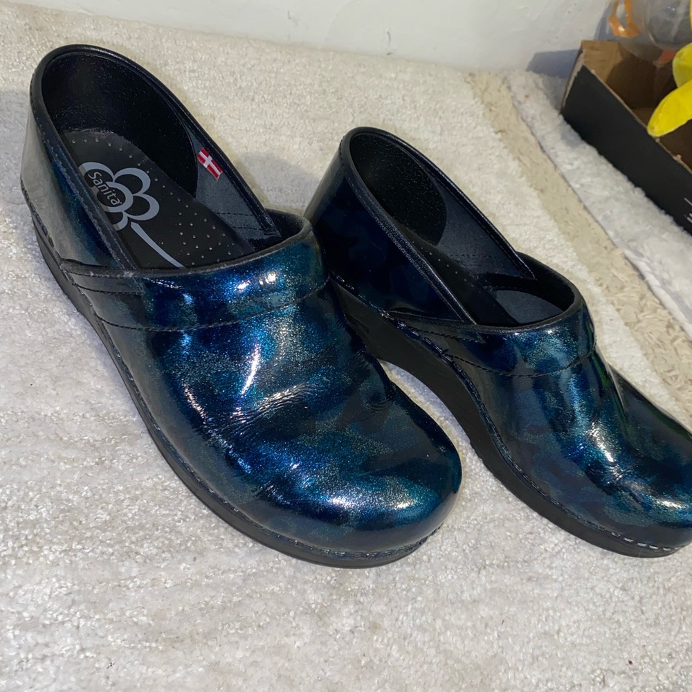 Ladies Sanita slip on shoes